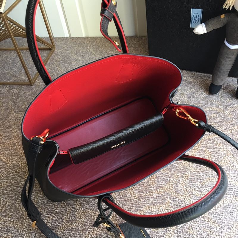 Pra*a top handle bags